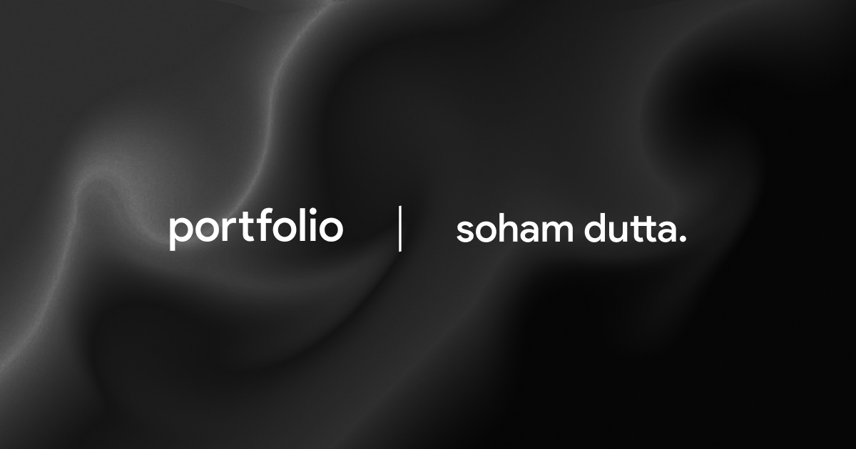 Soham Dutta - Full Stack Developer